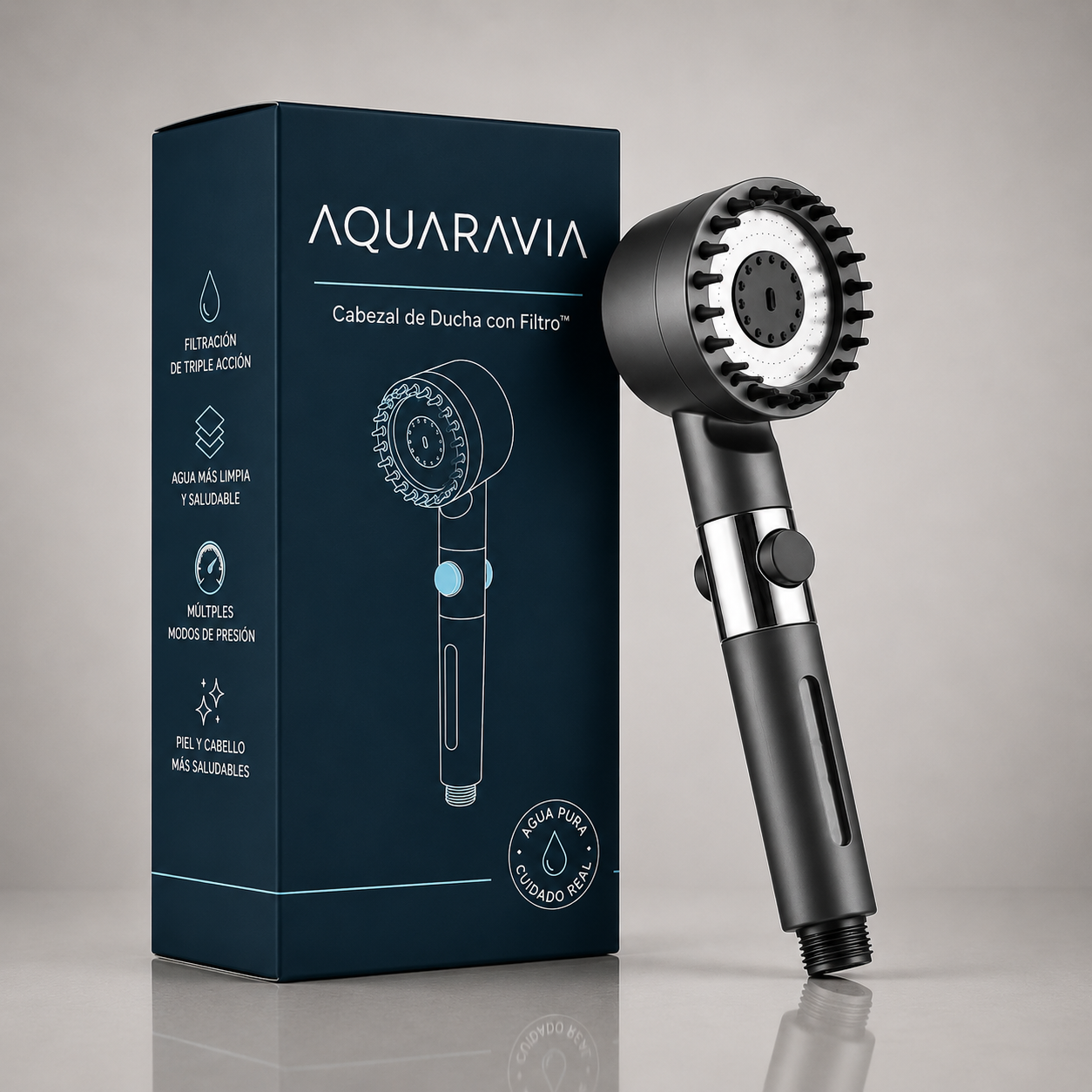 Cabezal de Ducha con Filtro Aquaravia™