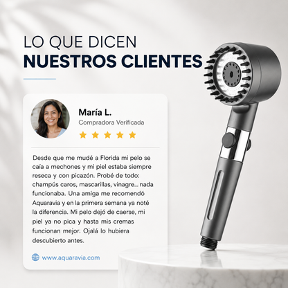 Cabezal de Ducha con Filtro Aquaravia™